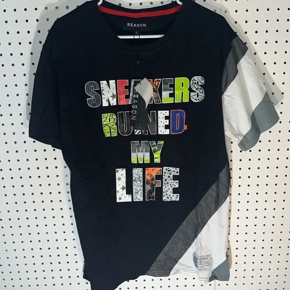 Reason “sneakers ruined my life” shirt